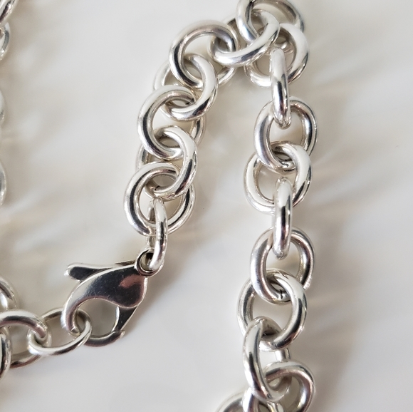 ❗SOLD❗Tiffany & Co. Heart Tag Chain Link Necklace - Picture 13 of 16